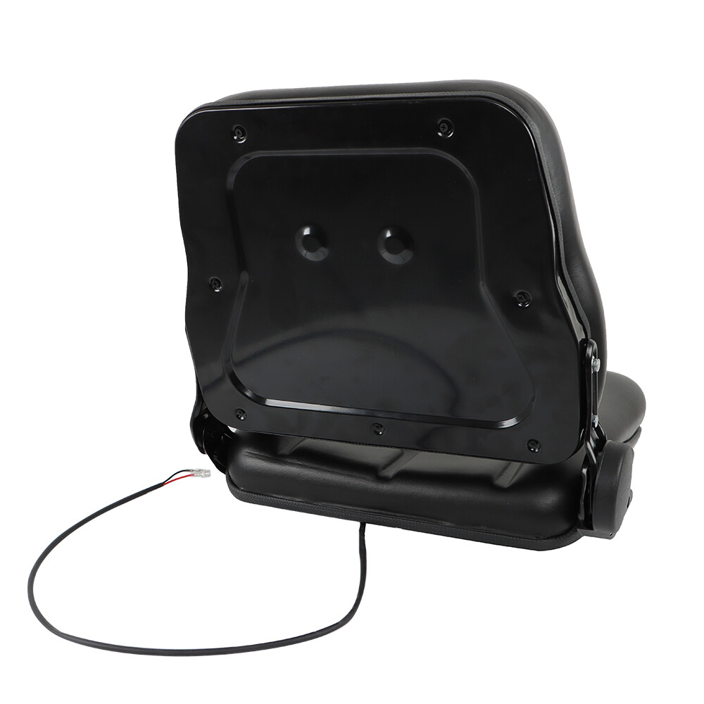 Fold Down Tractor Forklift Seat Excavator with Adjustable Angle Back Universal