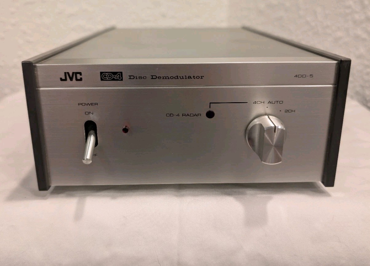 JVC CD-4 DISC DEMODULATOR FROM THE 70'S Tested Working
