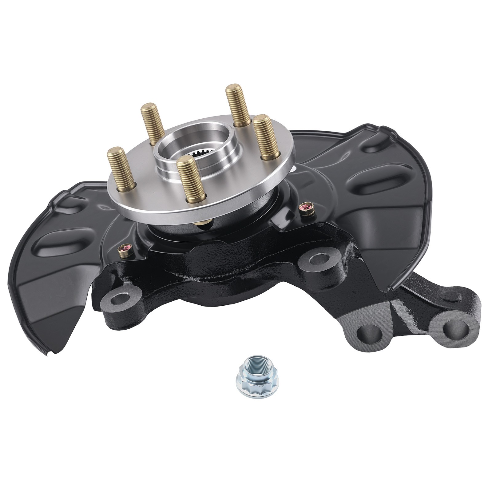 Steering Knuckle With Wheel Hub Bearing Assembly for Toyota Matrix FWD 2003-08
