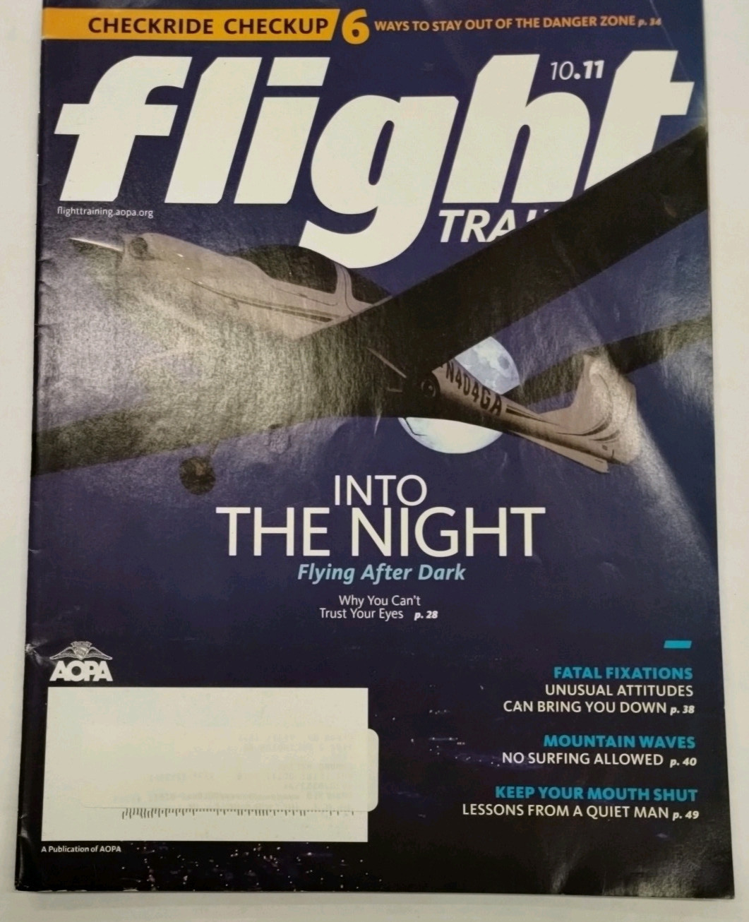 Flight Training Magazine October 2011/Volume 23/Number 10-Original