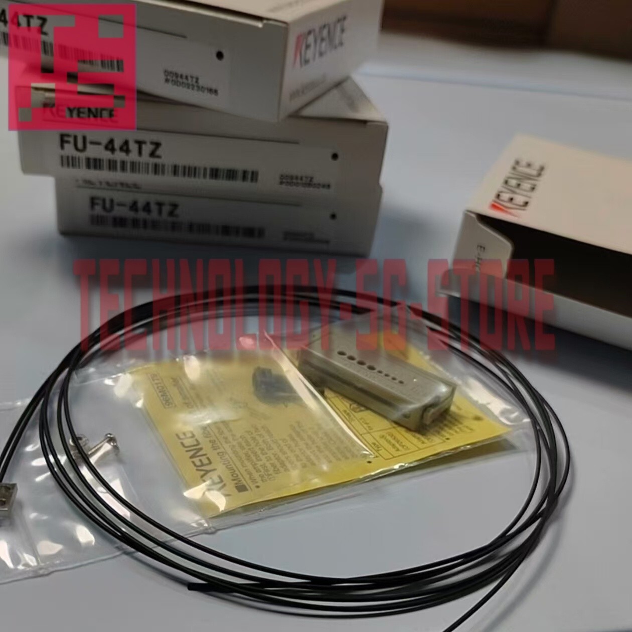 New Keyence FU-44TZ Fiber Optic Sensor