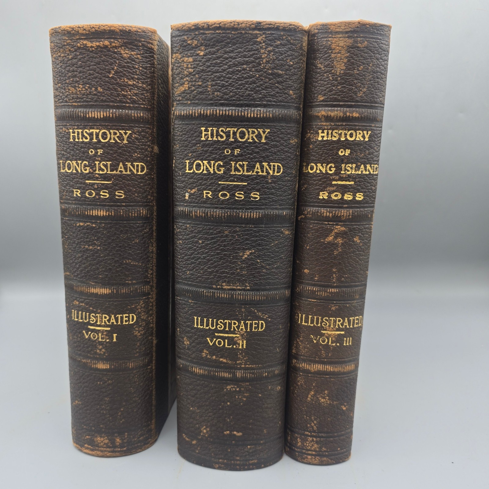 Book - Peter Ross "A History of Long Island" 3 vols Lewis Publishing 1902