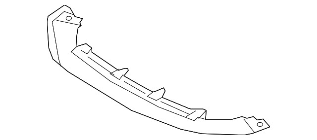 Genuine Volkswagen Lower Deflector 5C6-805-903-F-9B9