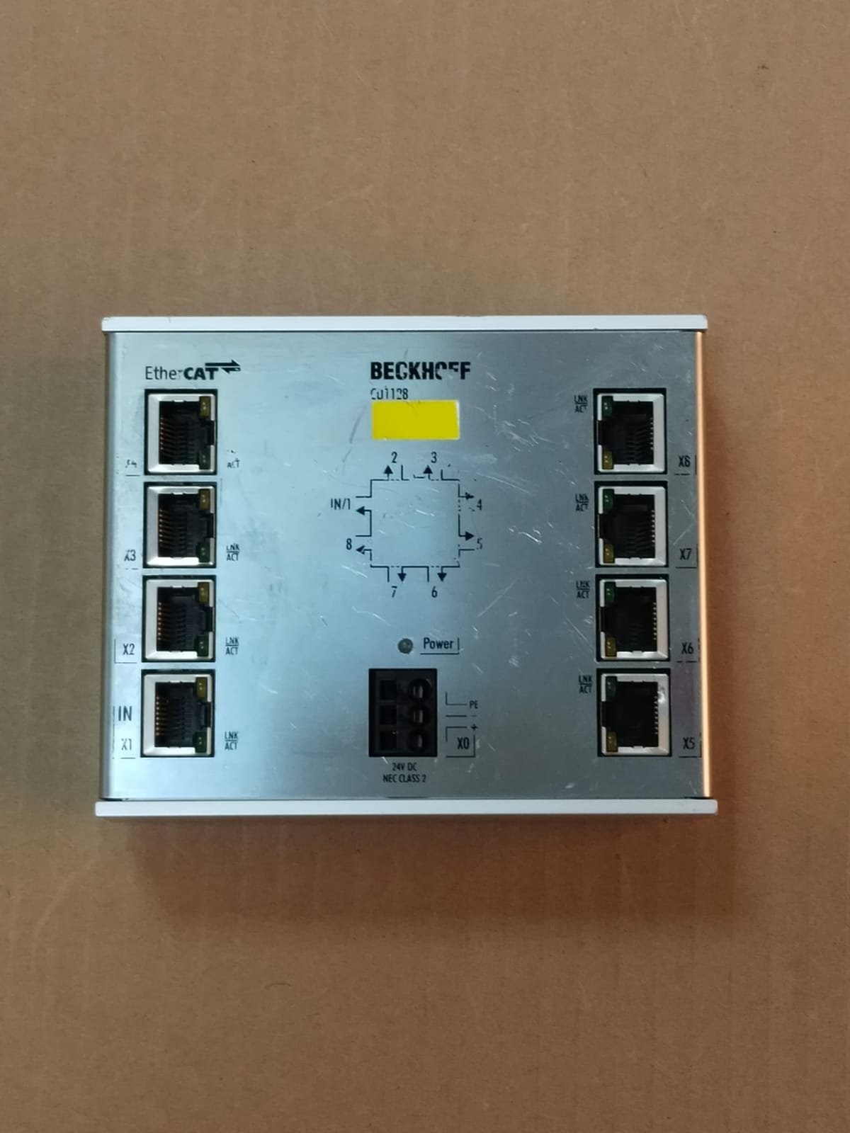 BECKHOFF CU1128-0000 8 PORT ETHErCAT-HUB