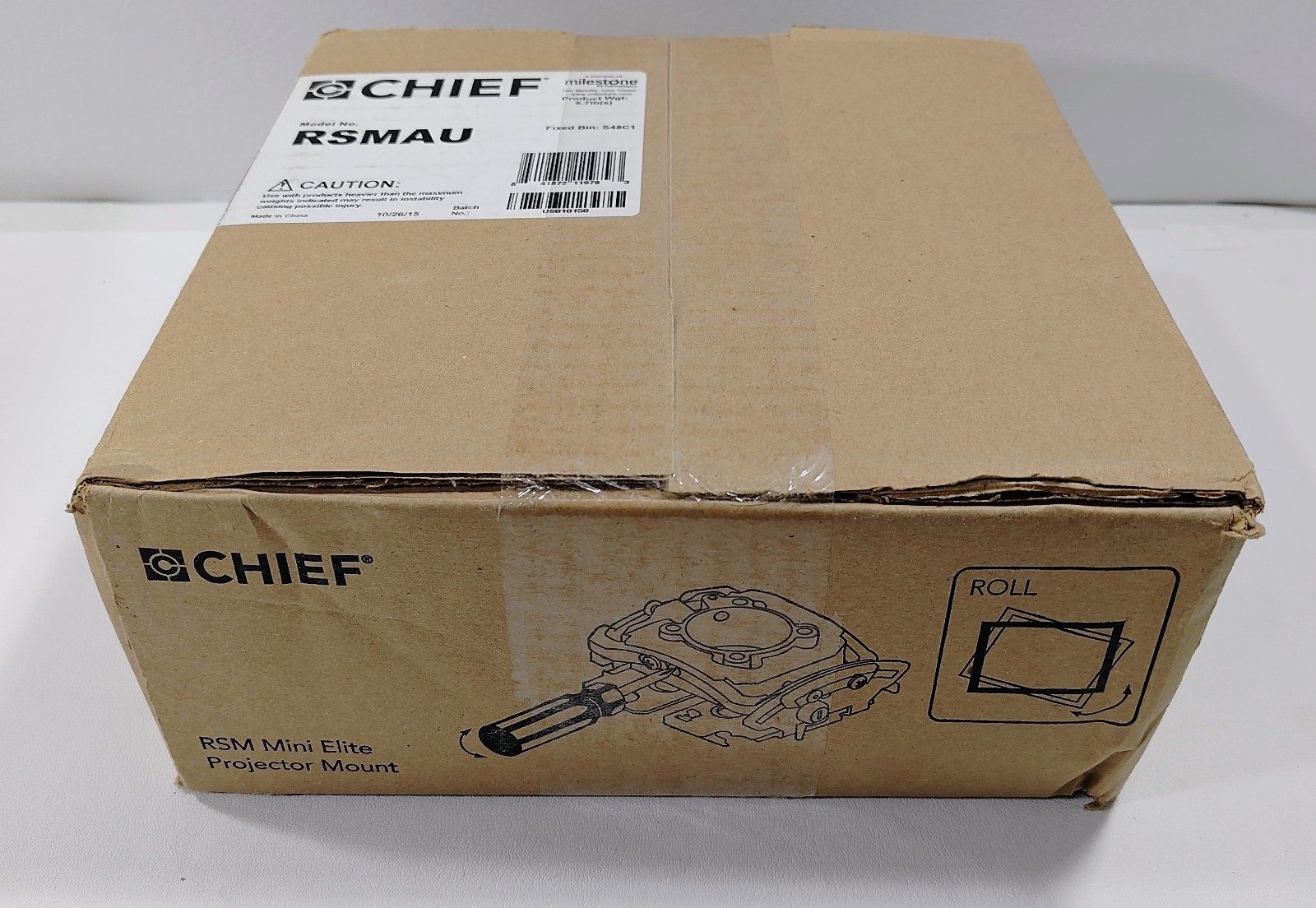 Chief RSMAU Mini Elite Universal Projector Mount NEW (SEALED)