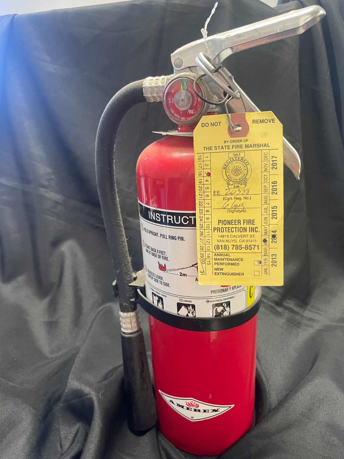 5 lb Fire Extinguisher Expired