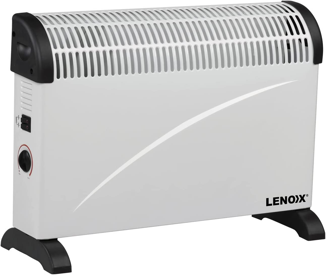 2000W Convector Heater - 3 Heat Settings, Free-Standing with Handles, Overheatin