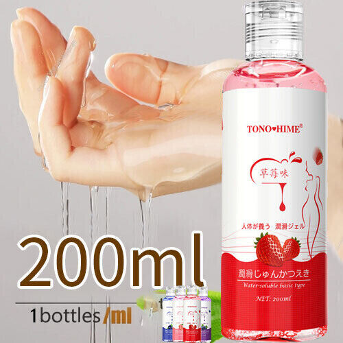 Edible Fruit Flavor Adult Lubricant Gel Lube Edible Oral Sex Sexual Massage Oil