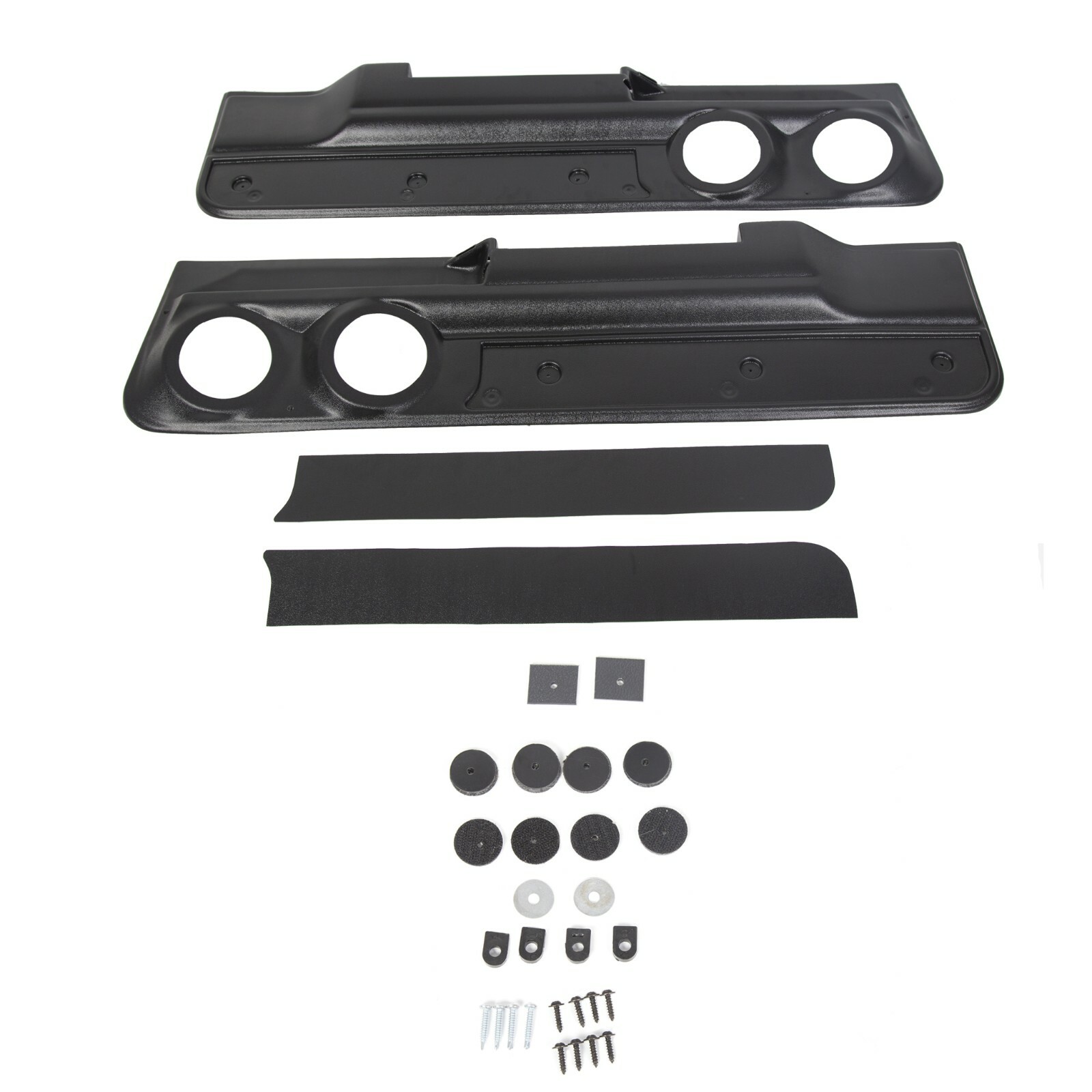 Lower 2-Speaker Door Panel For 1978-88 Monte Carlo Malibu (2dr) & El Camino Set