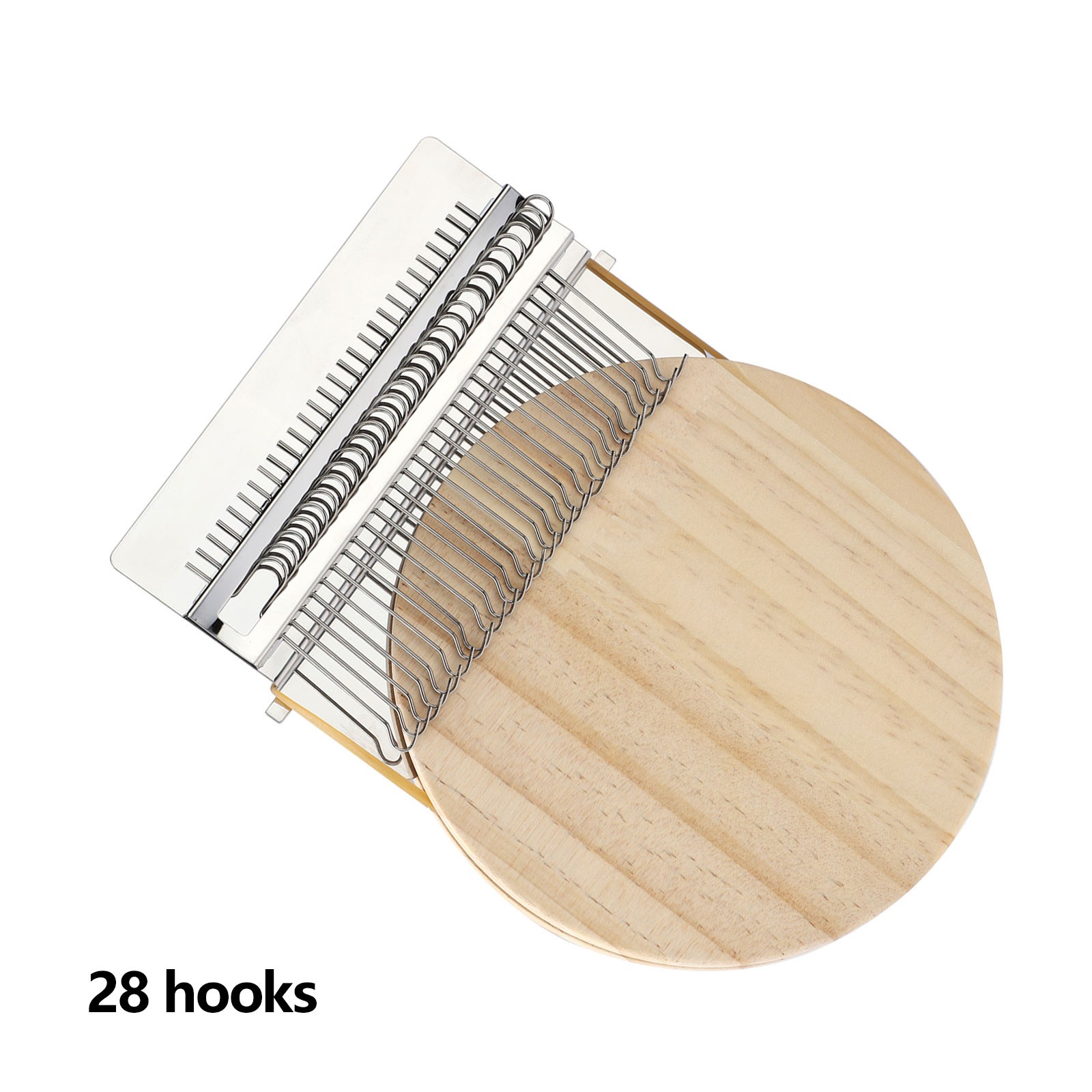 28 Hooks Small Loom Speedweve Type Weave Tool Darning Machine with Wood Disc