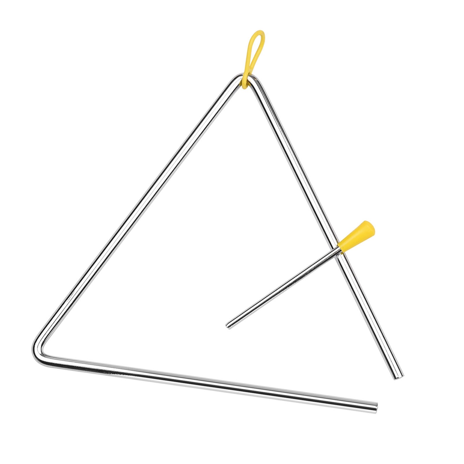 10 Inch Triangle Percussion Instrument With (Min Order 10 Pcs)