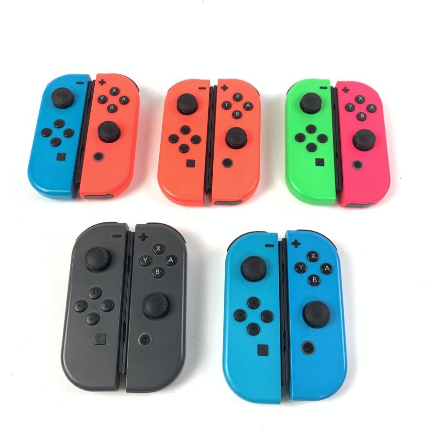 Nintendo Switch HAC-015/016 Joy-Con Controller Set of 10 - Maintained - 0937 UG