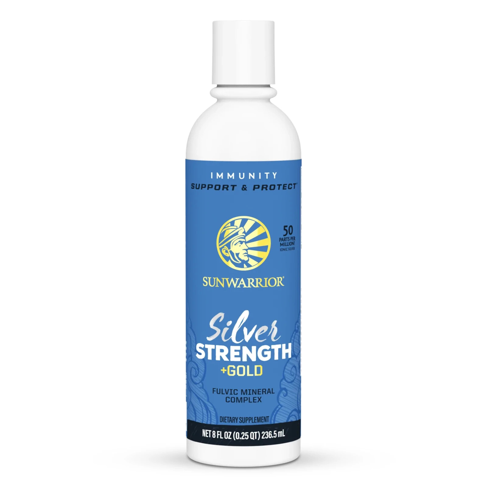 Sunwarrior - Silver Strength Gold, Fulvic Mineral Complex, Immune Support - 8 oz