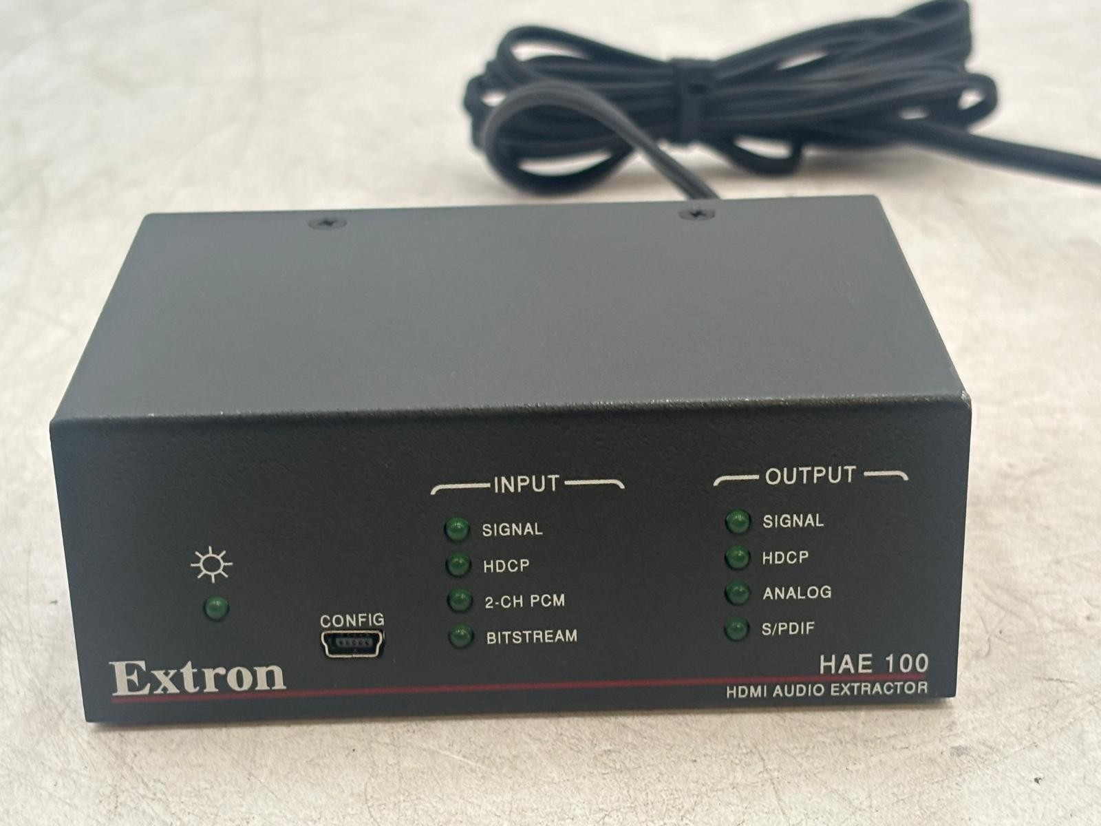Extron HAE 100 HDMI Audio Extractor W/ Power Adapter