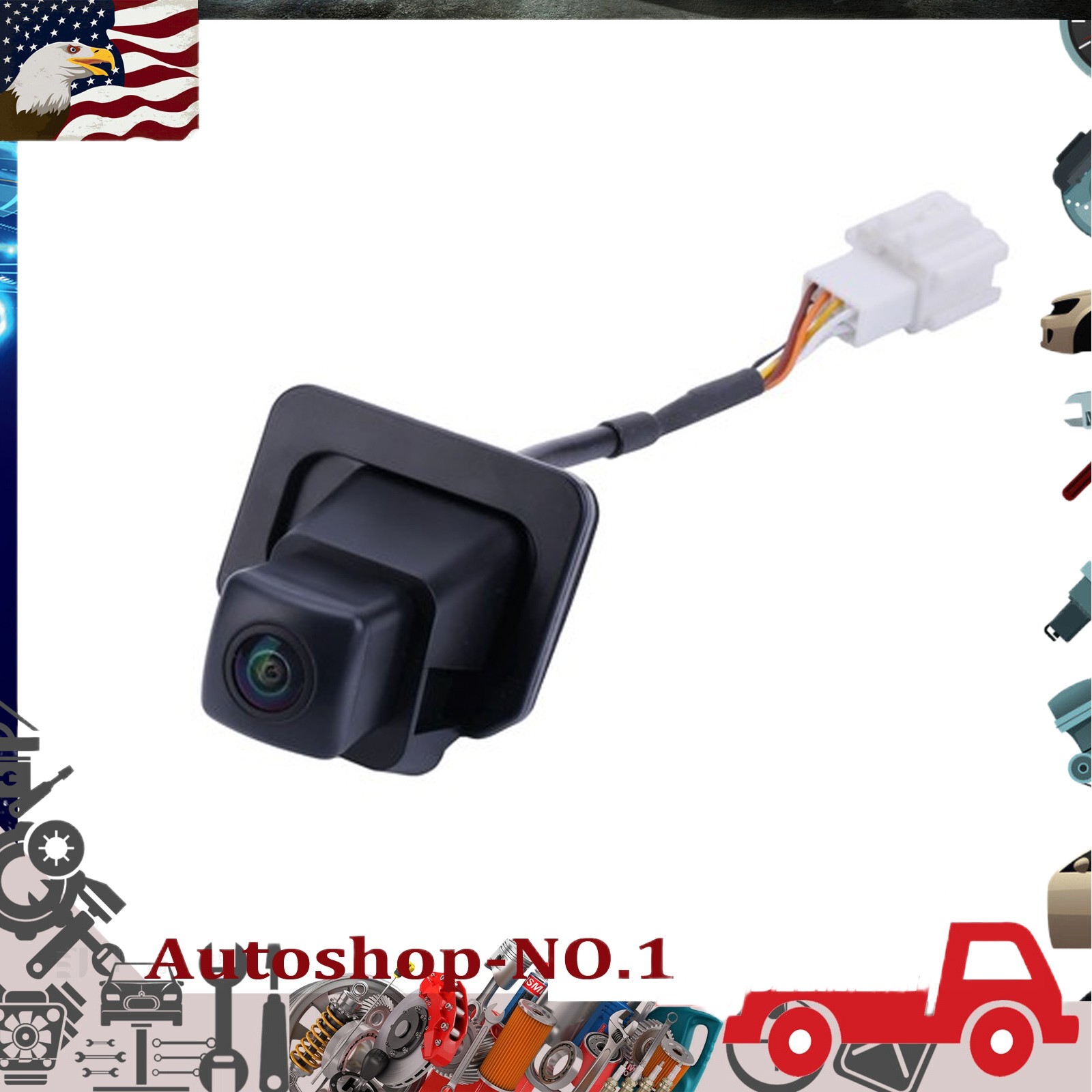 Rear View Backup Camera For 2015-2019 Honda Fit 39530-T5R-A015-M1 39530 T5R A015