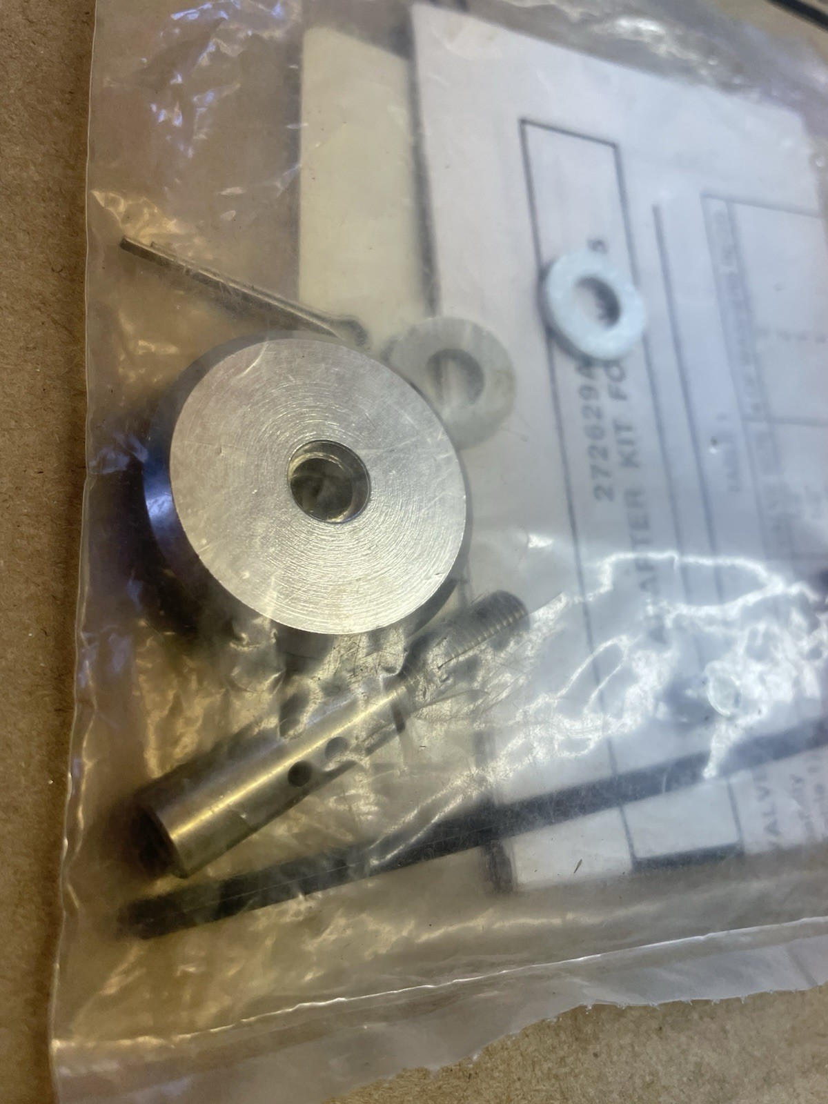 Honeywell Adapter Kit V5045 Valve Actuators 272629A