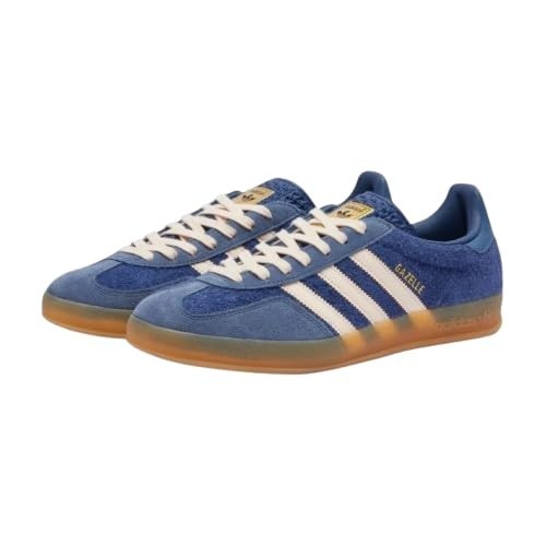 adidas Mens' Gazelle Indoor Shoes - Dark Blue/Orange