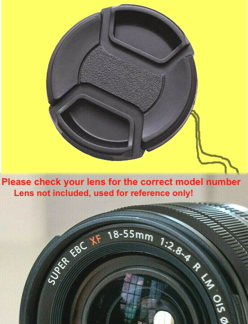 18-55mm LENS CAP for FUJIFILM FUJINON XF 18-55mm F2.8-4 R LM OIS