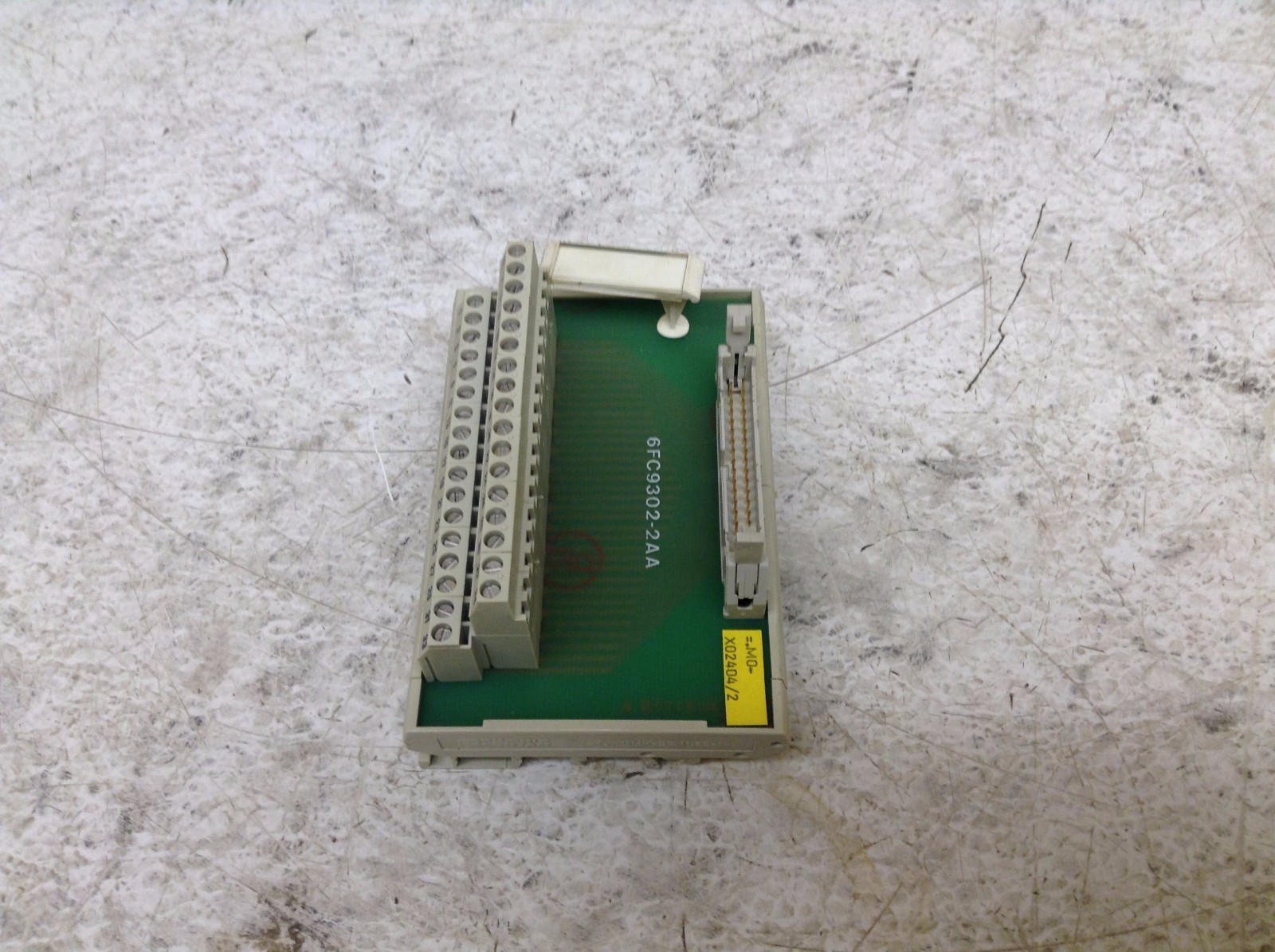 Siemens 6FC9302-2AA Terminal Wiring Breakout Module 6FC93022AA