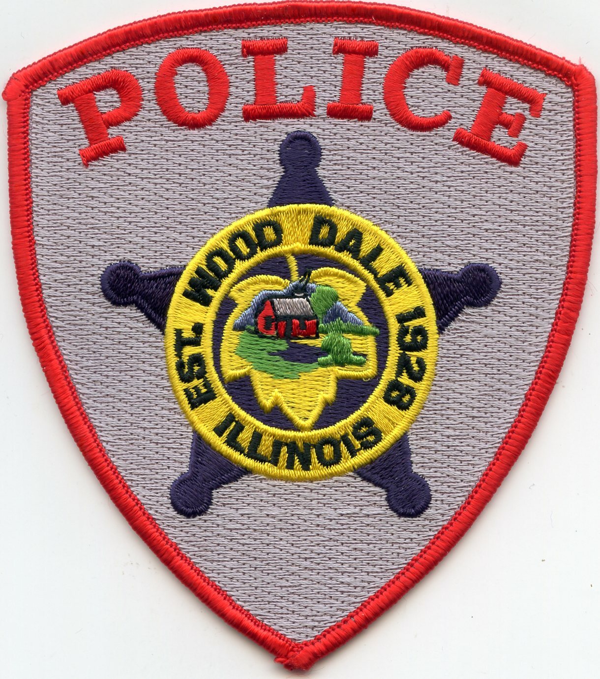 WOOD DALE ILLINOIS IL POLICE PATCH
