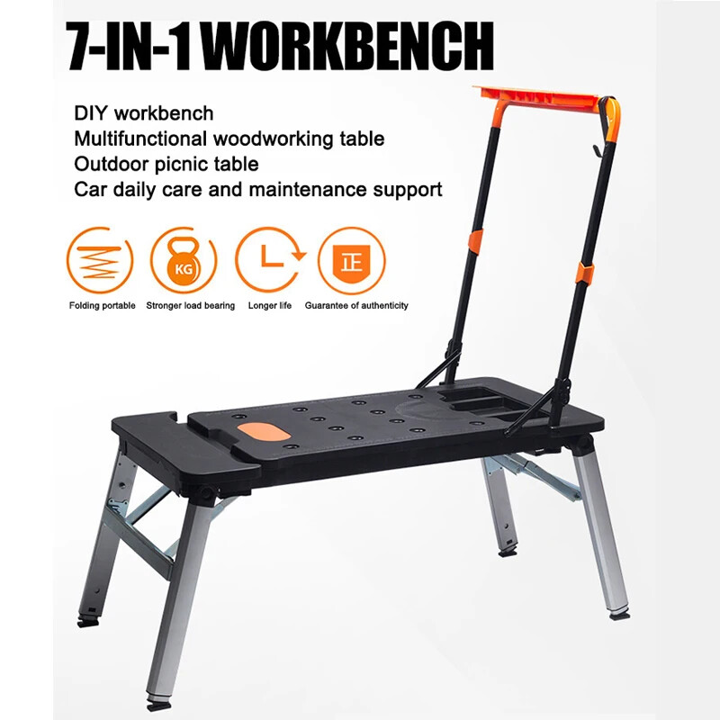 Multifunctional Workbench Horse Stool Stainless Steel Diy Operating Table Cart