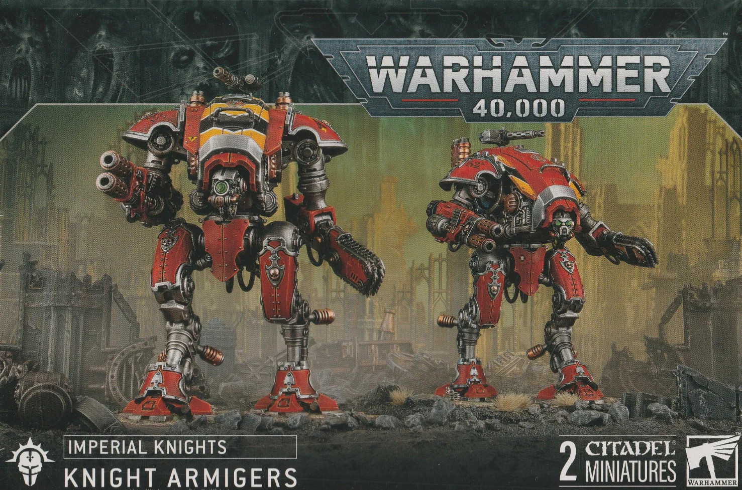 Imperial Knights Knight Armigers  Armiger Helverins Armiger Warglaives NIB 54-20