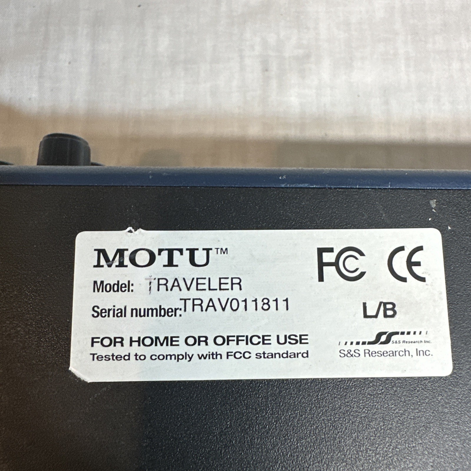 Motu Traveler Firewire Audio Interface FREE SHIPPING