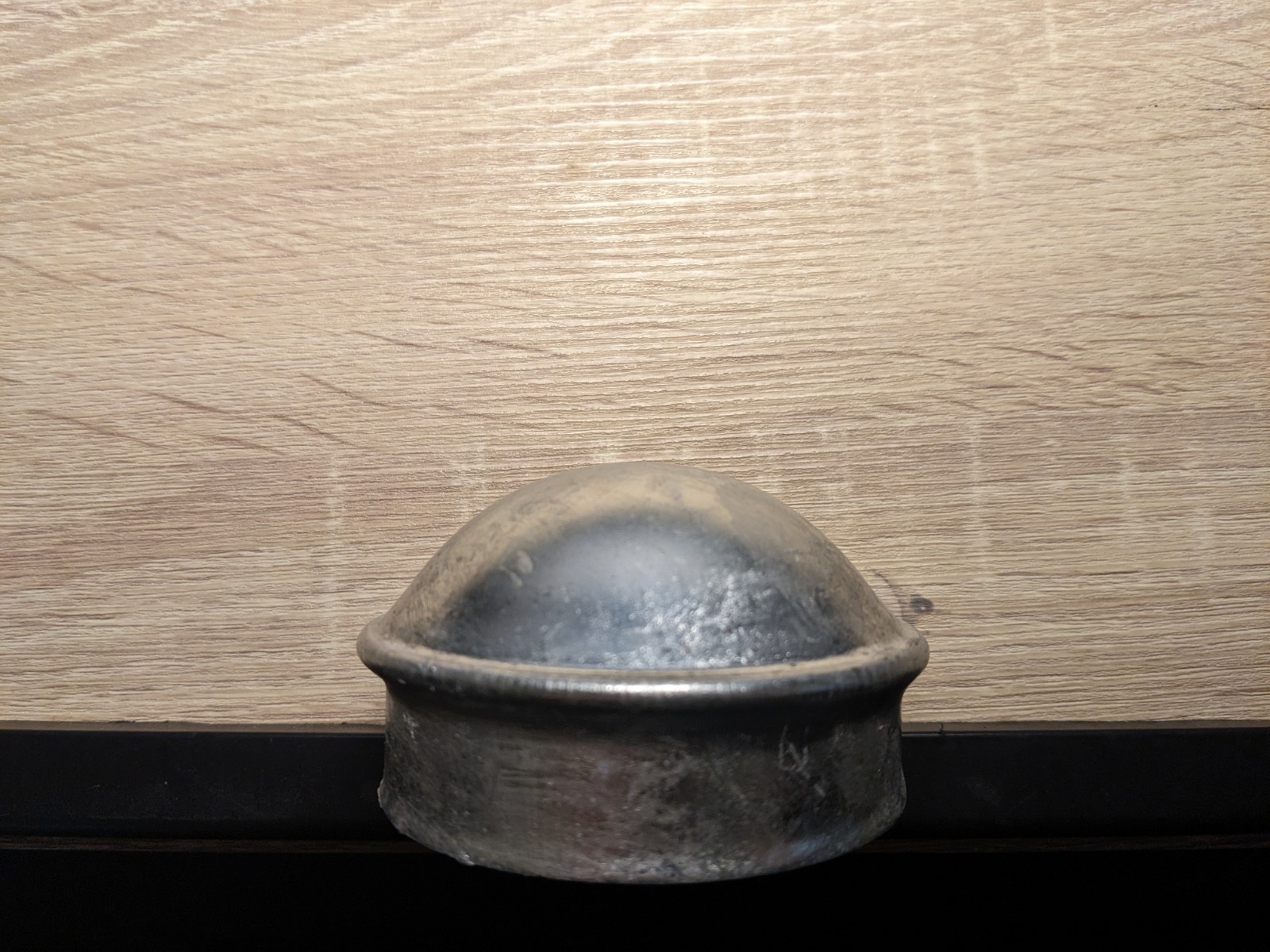 Chain Link Fence Post Cap 2-7/8" OD Galvanized Steel Corrosion Resistant