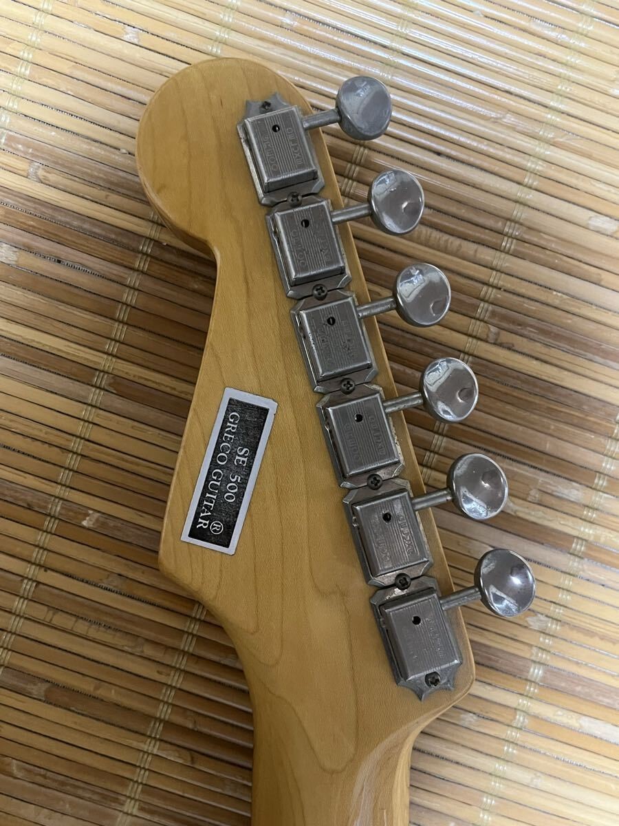 Electric Guitar Greco SE500J Jeff Beck's J Model White Made in Japan S/N D790772