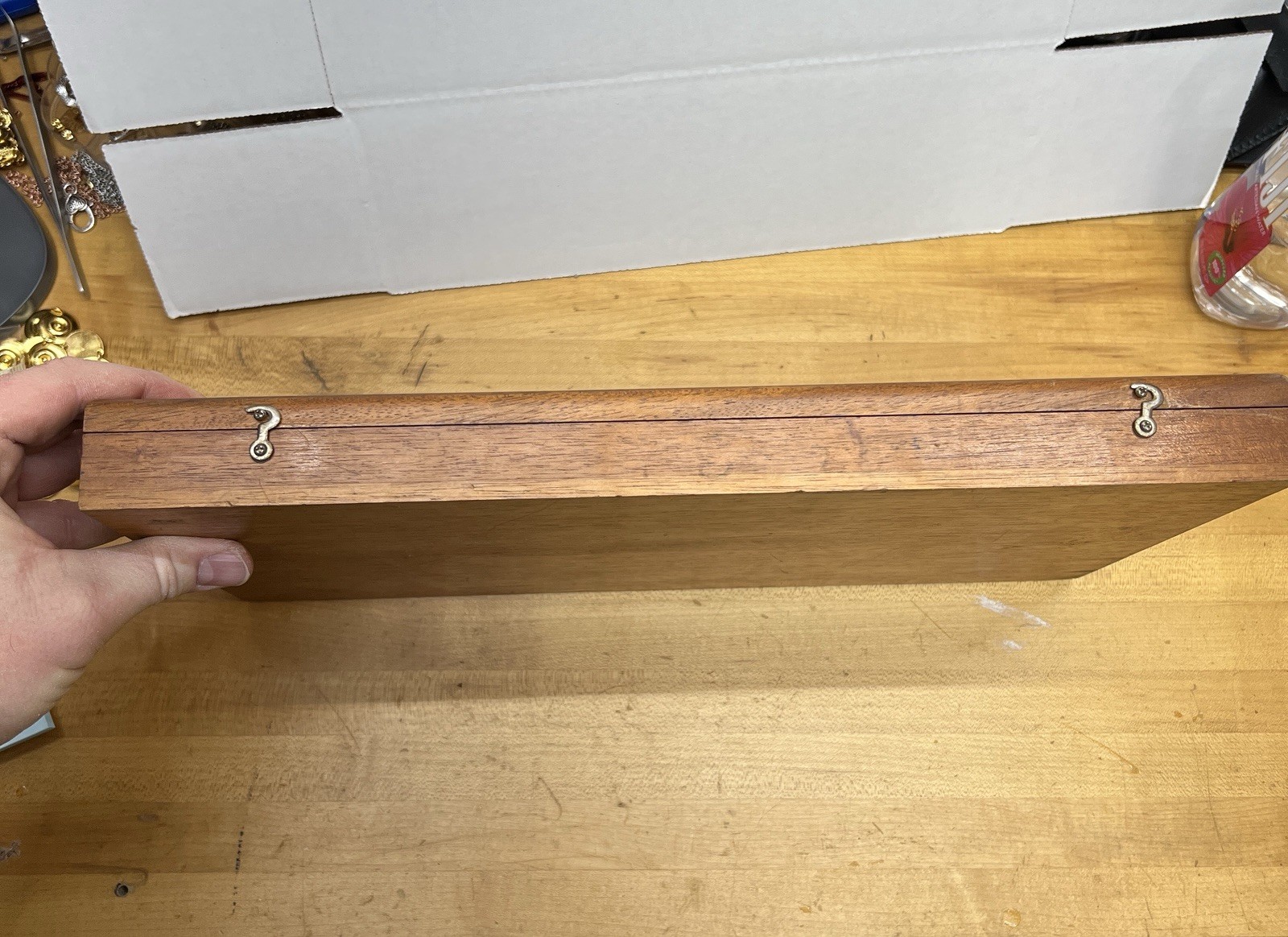 Brown & Sharpe Providence RI 7 8 outside micrometer MISSING PART #0667 Box