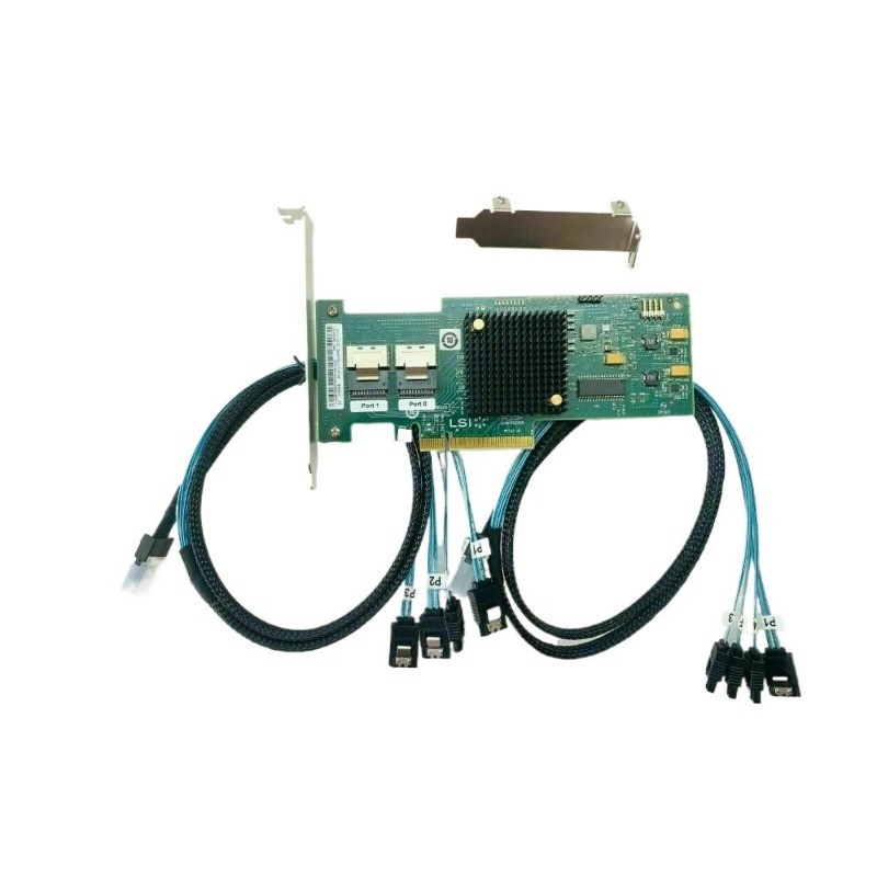 9211-8i SAS2008 6Gbps SAS HBA IT Mode ZFS FreeNAS unRAID + 2PCS SFF-8087 SATA US