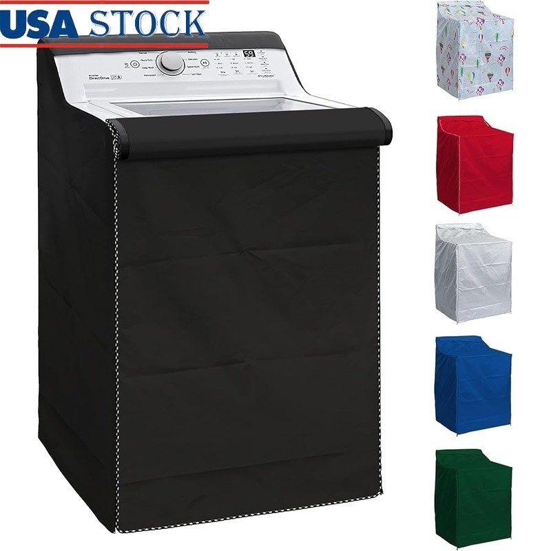 Heavy Duty Waterproof Washer Dryer Cover Dustproof Polyester Protection New