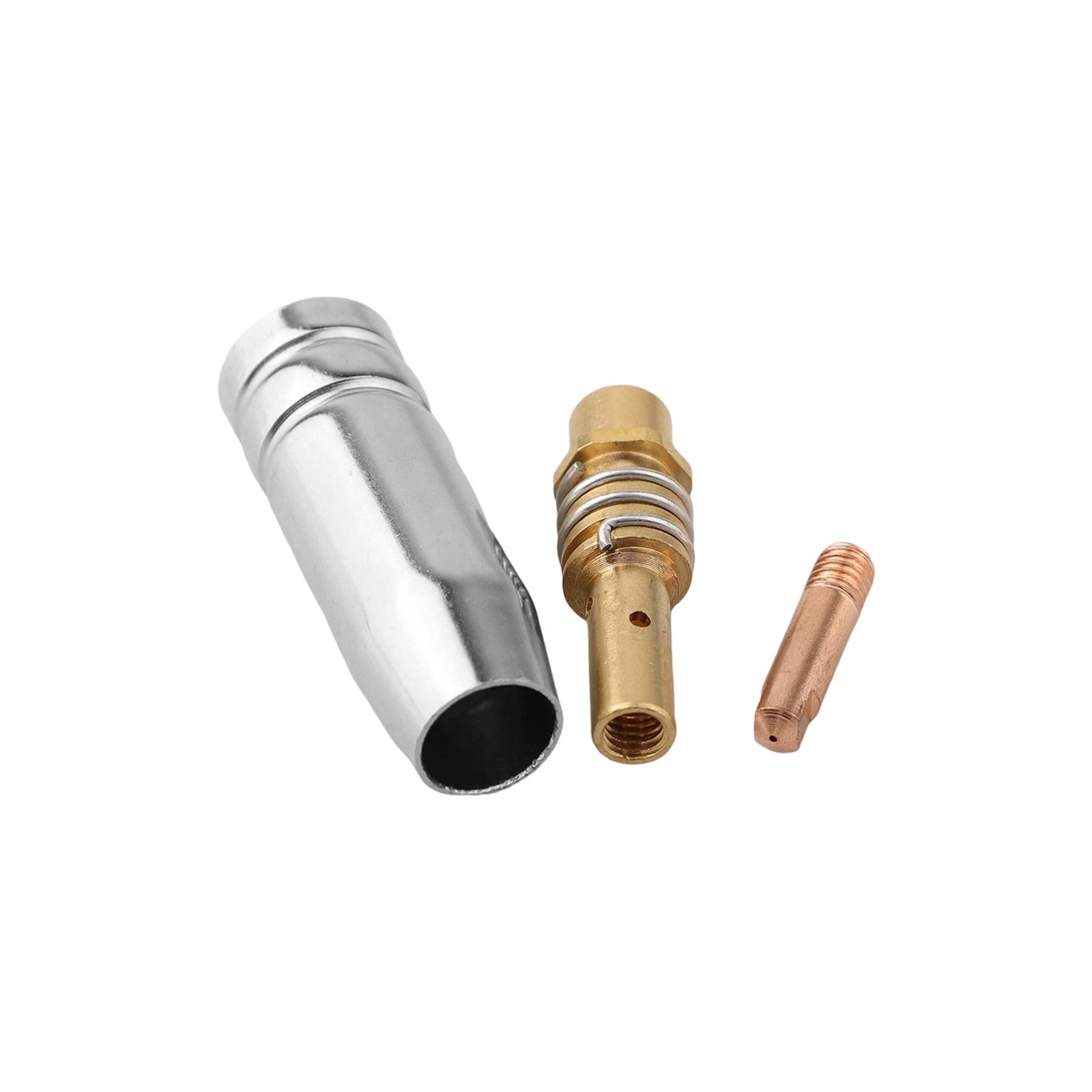 For MIG Welding Tips Kit 12PCS for MAG Torch with Gas Nozzle and Diffuser