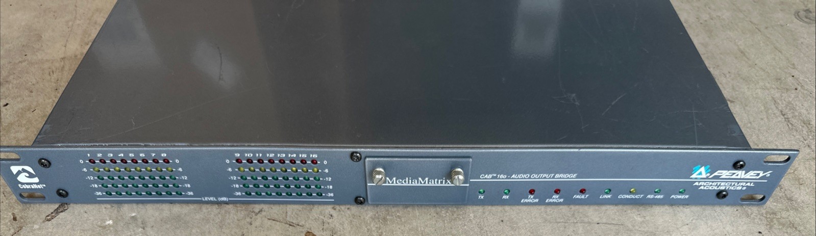 Peavey CAB 16o Audio Output Bridge Media Matrix Ships Free