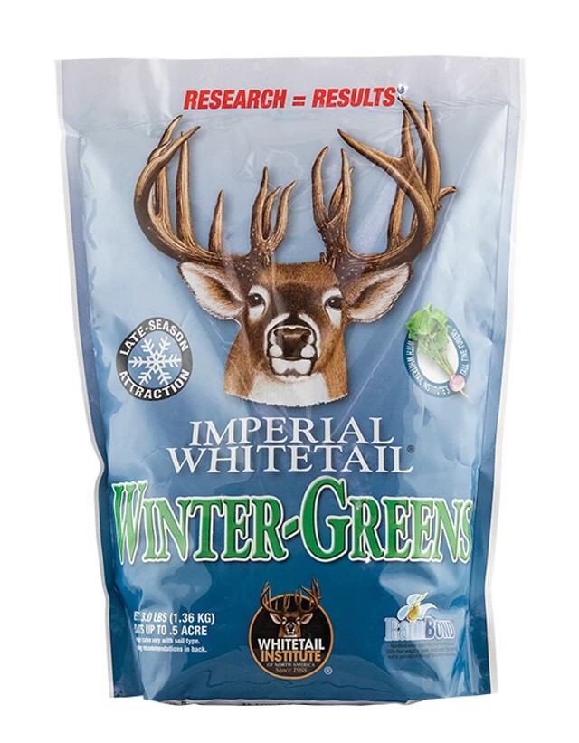 Whitetail Institute Winter-Greens 3lbs Deer Food Plot Seed WG3