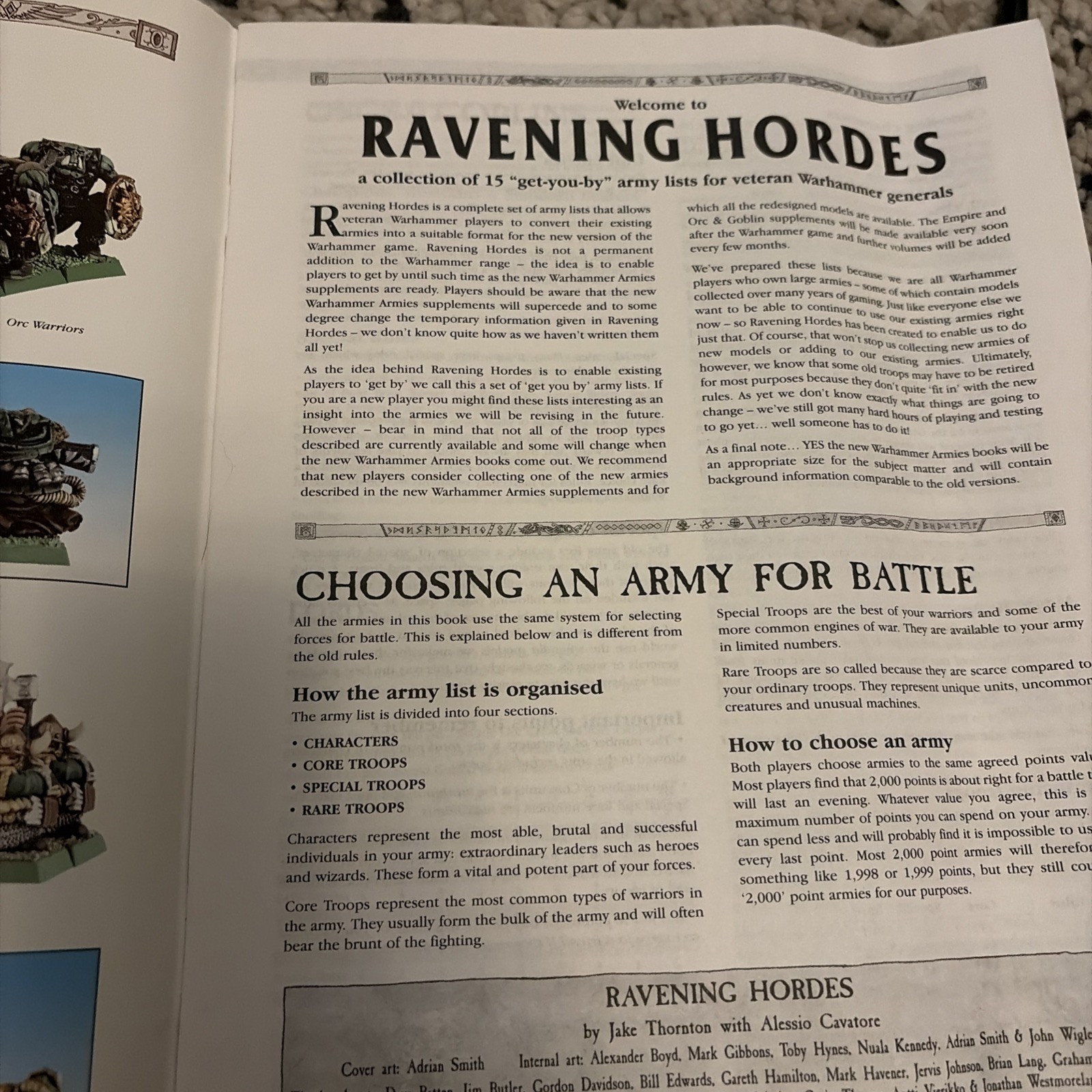 Games Workshop Warhammer Ravening Hordes In Good Condition
