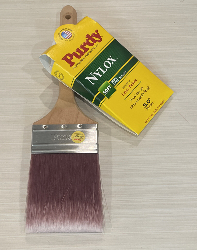 Purdy 3" Nylox Elasco Flat Paint Brush