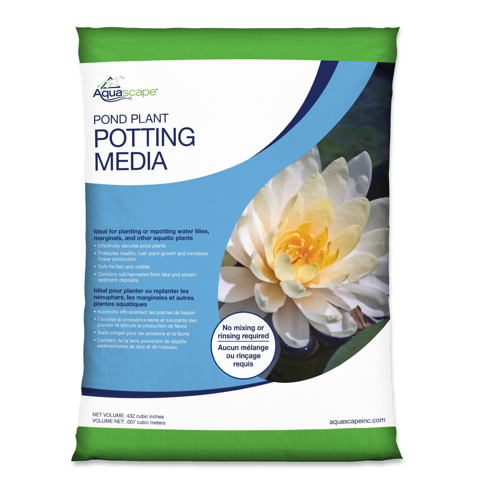 Aquascape Premium Aquatic Planting Media Natural Non Toxic 1 Count 432 Cu In