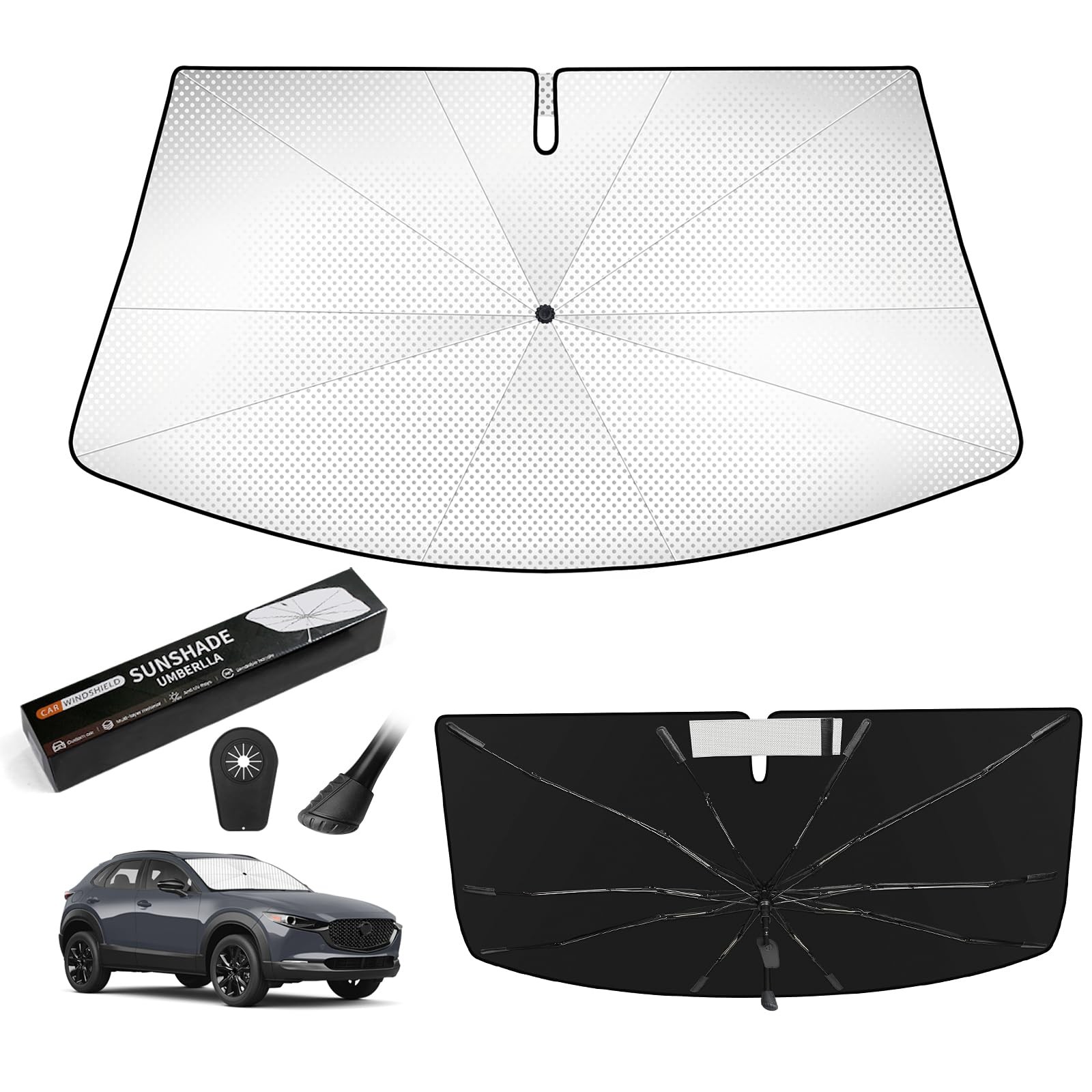VEENJOY Sun Shade Umbrella Mazda CX-30 20-25