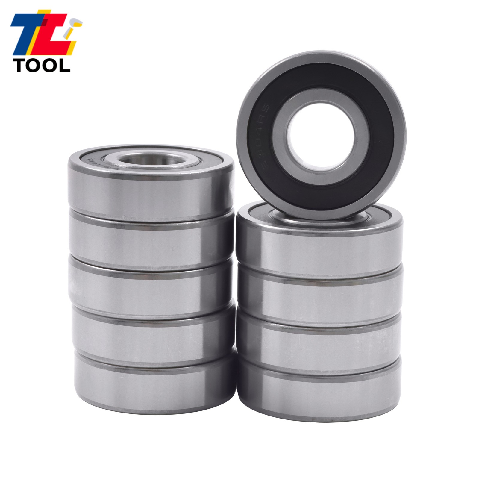 6304 2RS Ball Bearing 20x52x15 10 Pcs High Quality Double Lip Sealed