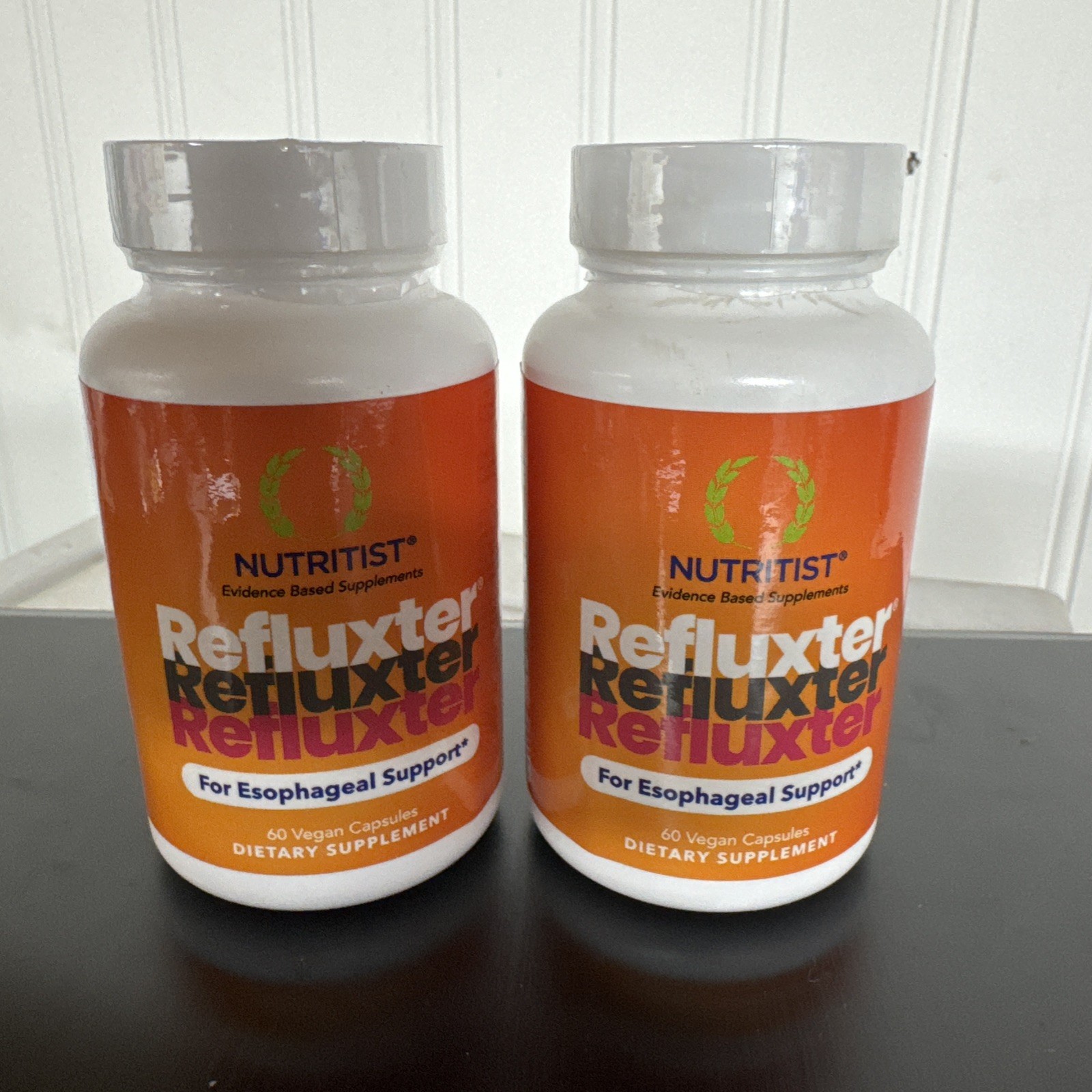 Nutritist Refluxter Sodium Alginate Capsules Natural Acid Reflux GERD Relief 2