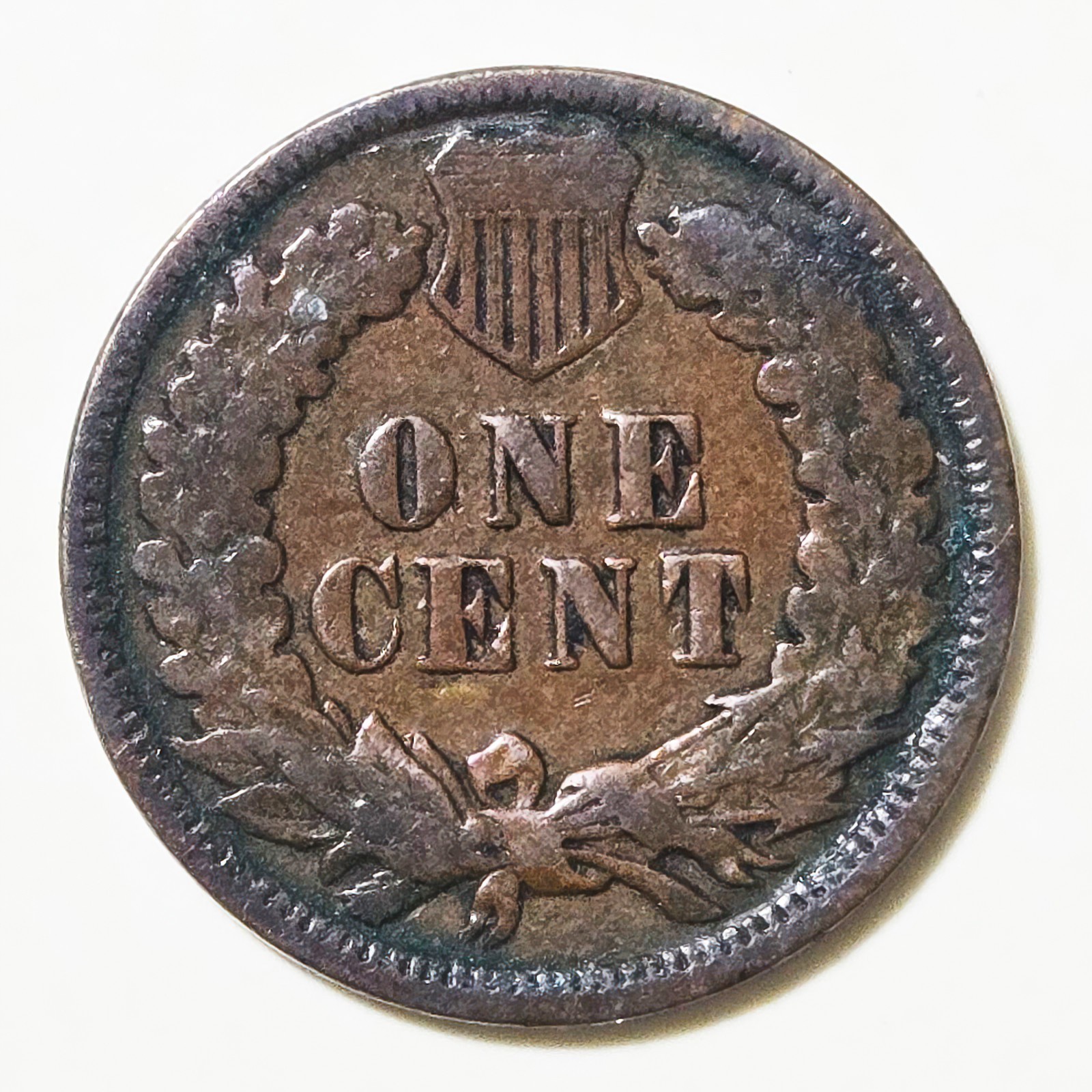 1897 Indian Head Penny US Coin One Cent