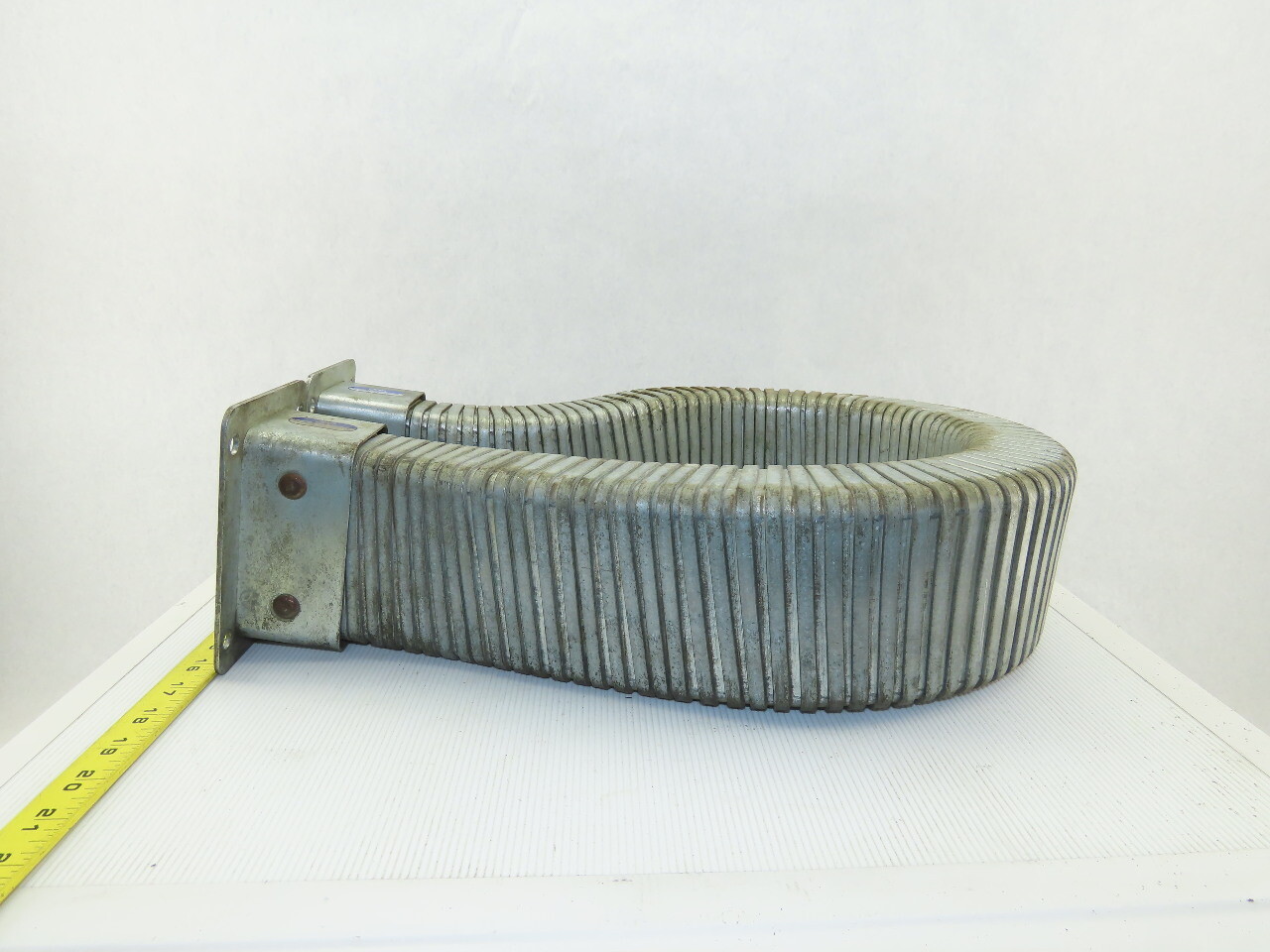4" x 2-3/4" Flexible Galvanized Enclosed Cable Wire Protector 50" OAL