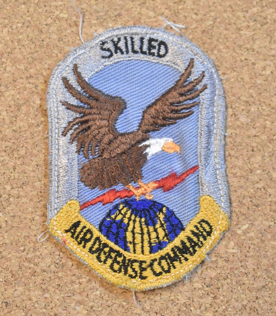 Post-Vietnam US Air Force Skilled Air Defense Command Patch