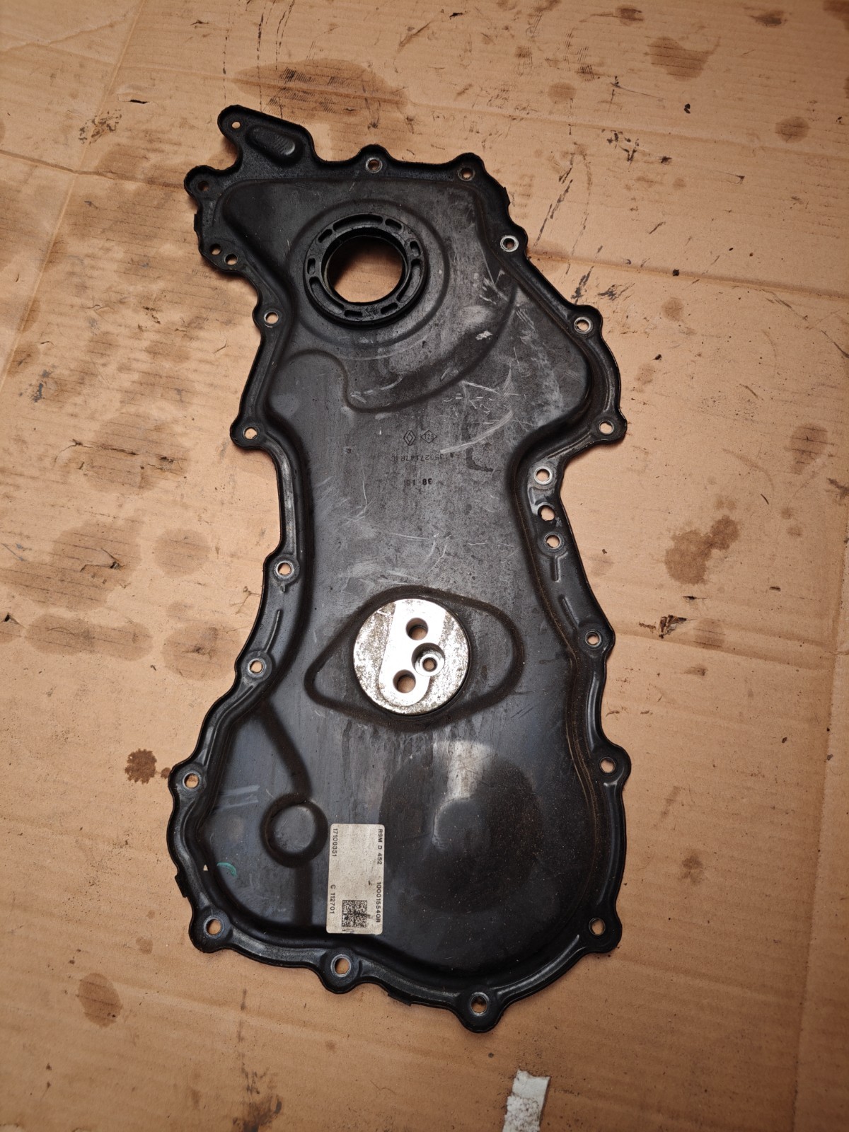 2018 VAUXHALL VIVARO 1.6 DCI DIESEL ENGINE TIMING COVER 135027147R