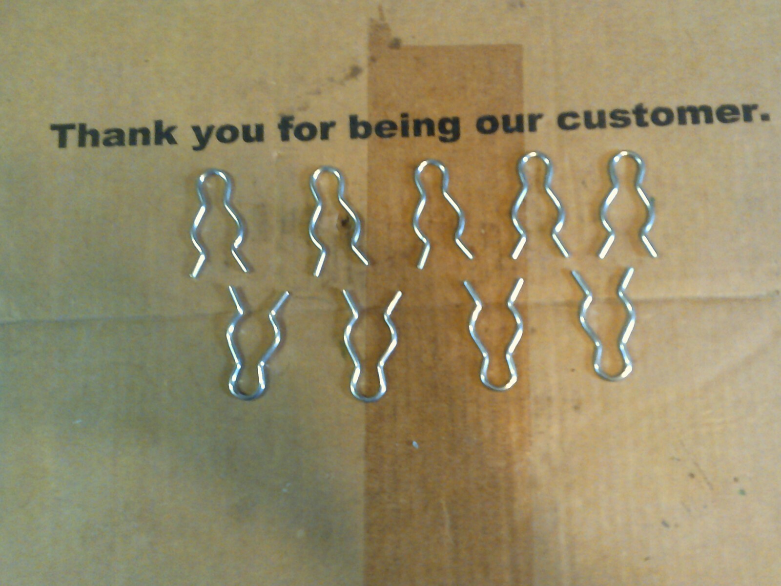 9 Of Servalite Part # PC-7 pin clip .102 Diameter X 25/32 Slot X 2-1/16" Long