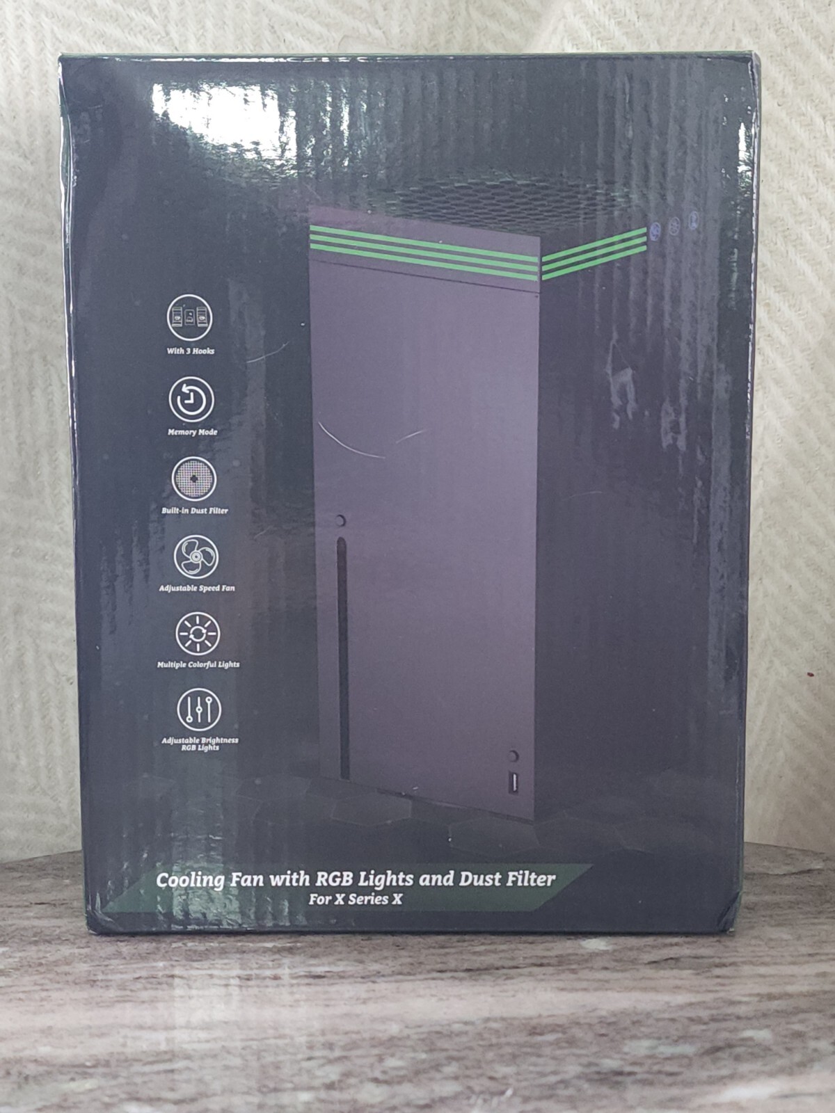 Xbox Series X Cooling Fan With RGB Lights And Dust Filter