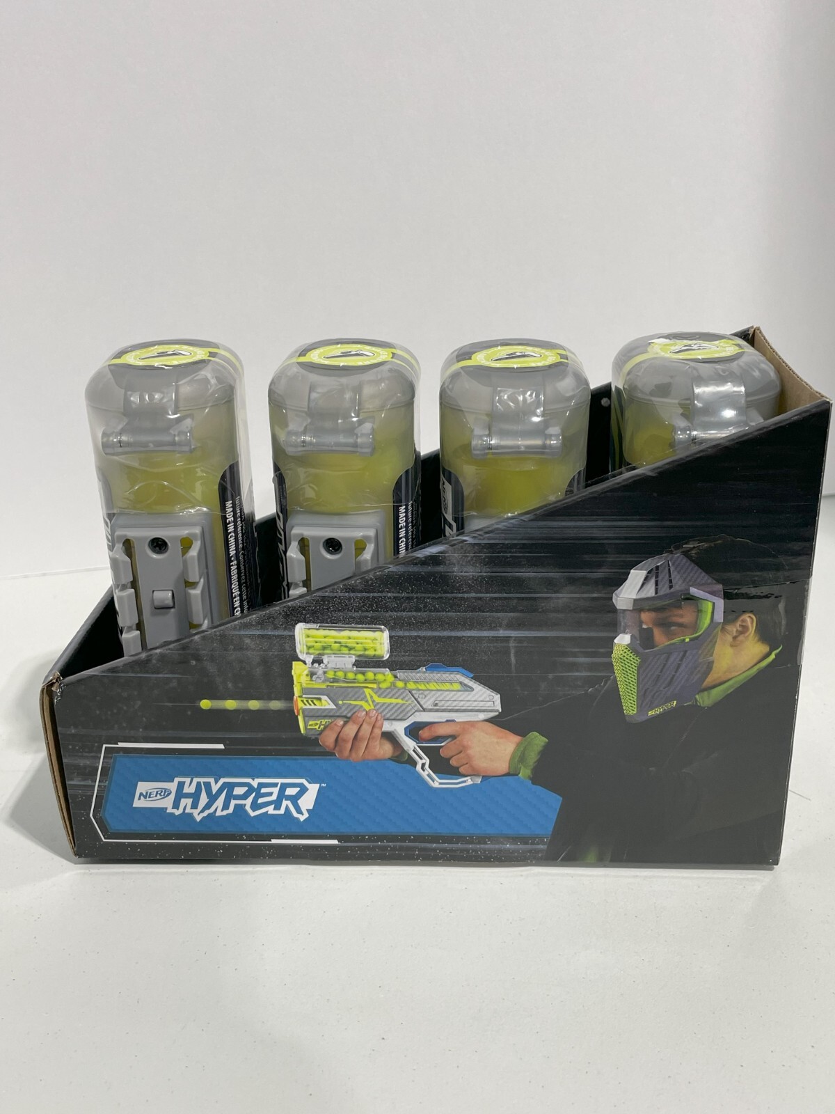Nerf Hyper 50-Round Refill Reload Canister - 4 Pack Rounds [Total Rounds = 200]