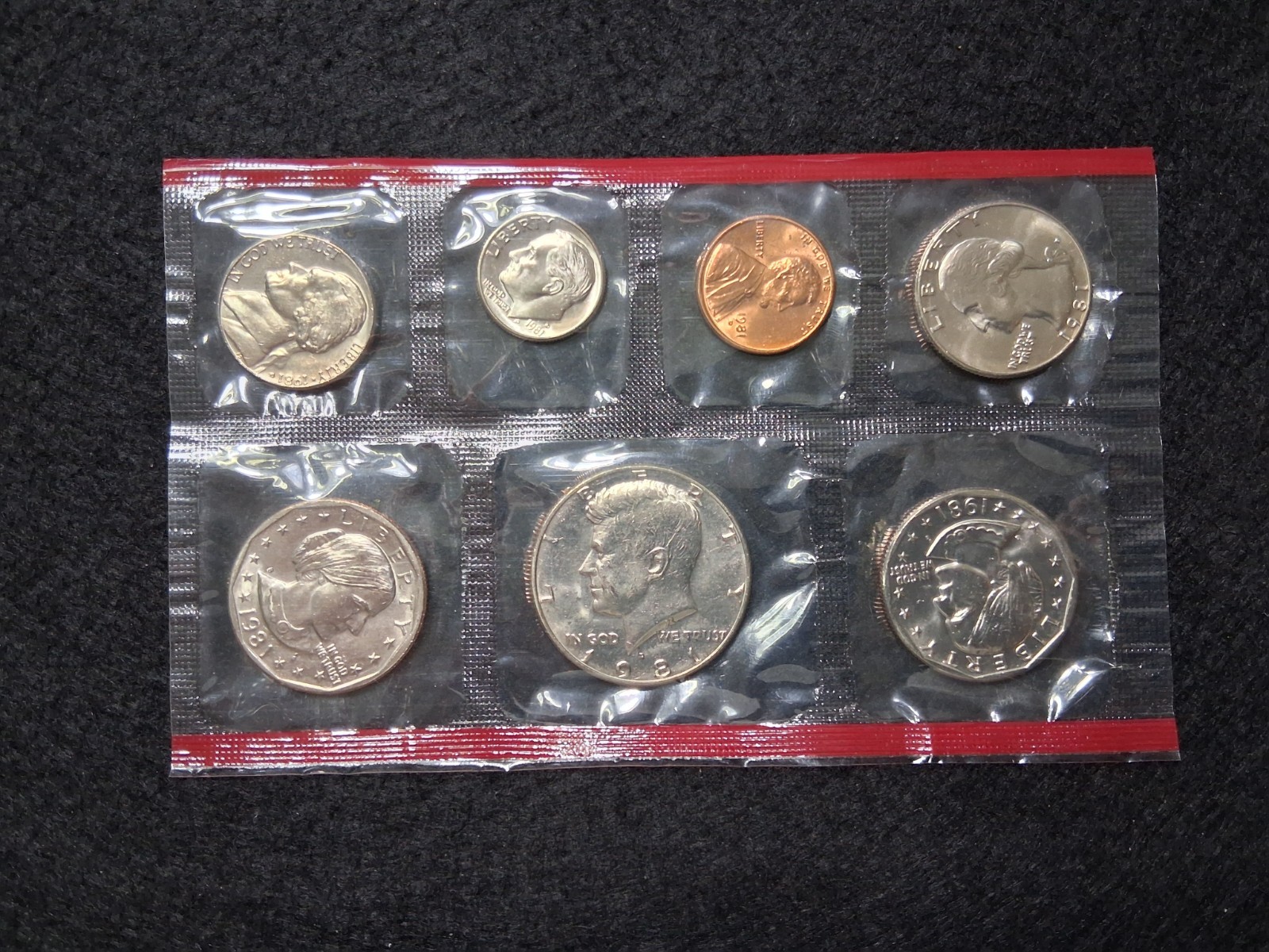 1981 D US Mint Set