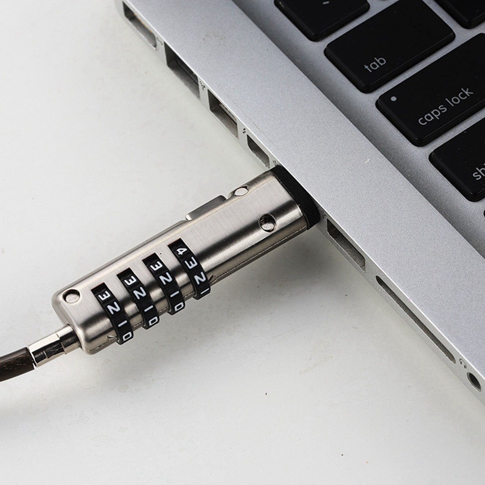 2X USB Password Lock Computer Lock Password Protection Anti Theft Univers3344